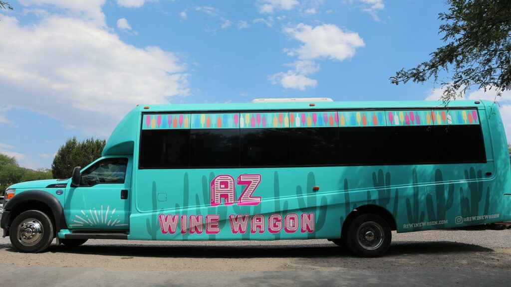 winery tour bus